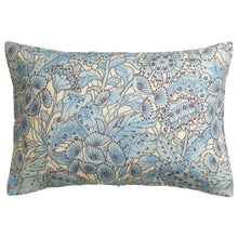 Lucia Linen Pillowcase Set - Cerulean