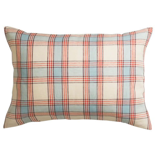 Isla Linen Pillowcase Set - Cerulean