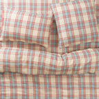 Isla Linen Pillowcase Set - Cerulean