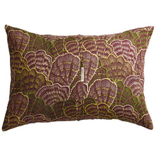 Claudelle Linen Pillowcase Set - Garnet