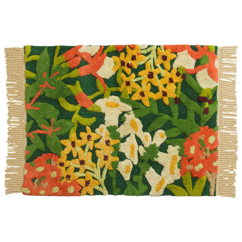 Francesca Bath Mat - Kelp