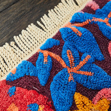 Francesca Bath Mat - Garnet