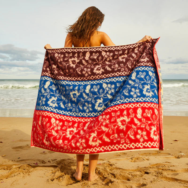 Bath Sheet - Vermillion