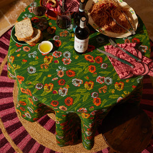 Delphine Square Table Cloth