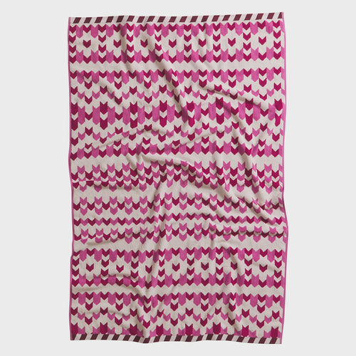 Bath Sheet - Arlette Fuschia