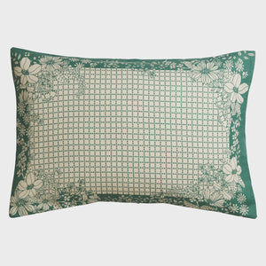 Mallorie Forest Linen Pillowcase Set