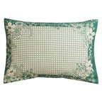 Mallorie Forest Linen Pillowcase Set