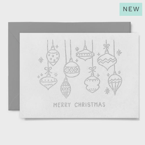 Card - Christmas Decorations