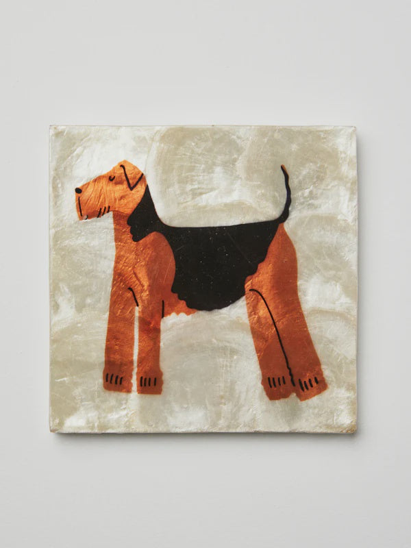 Wall Tile - Pup Airedale