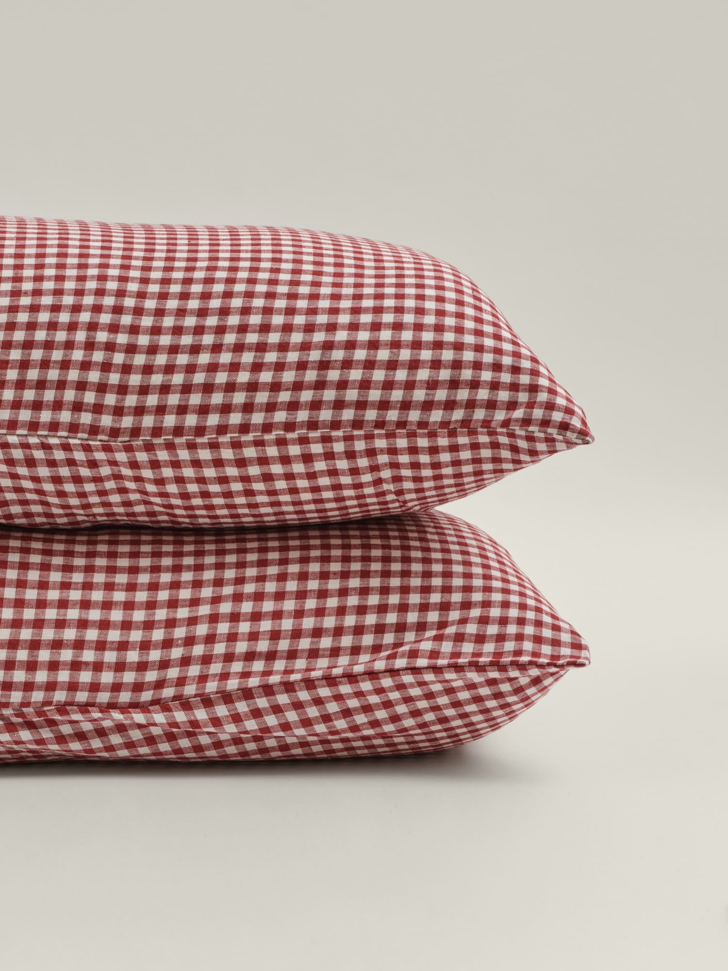 Standard Pillowcase Set - Pinot Gingham
