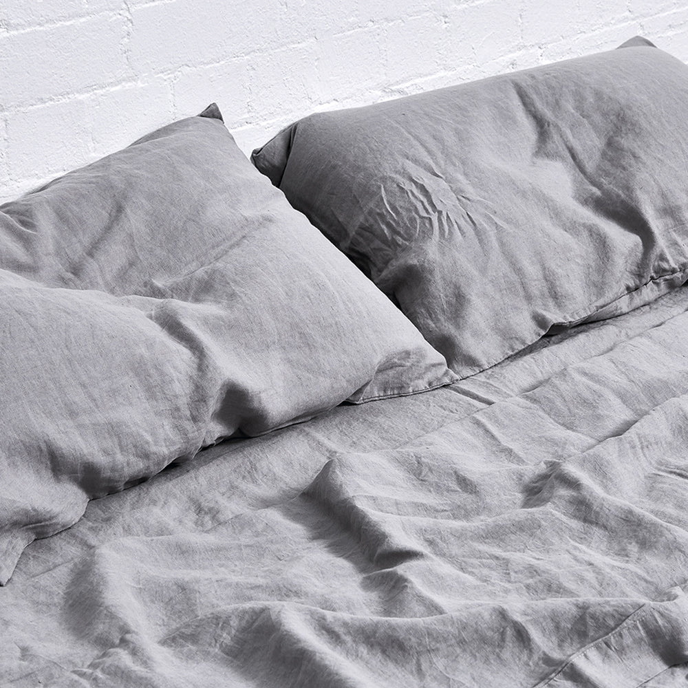 Fitted Sheet - Cool Grey