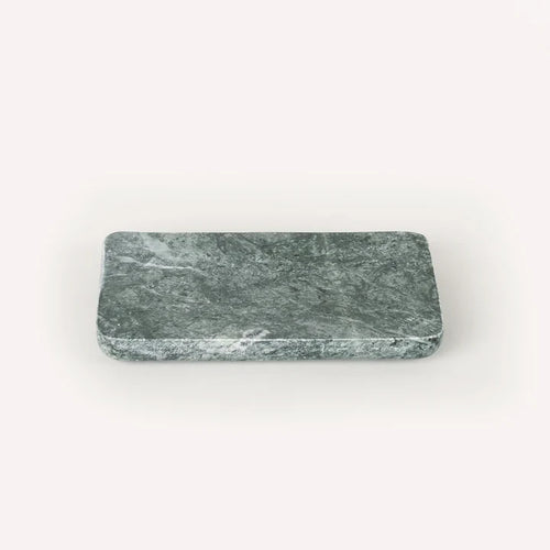 Soap Dish - Green Marble