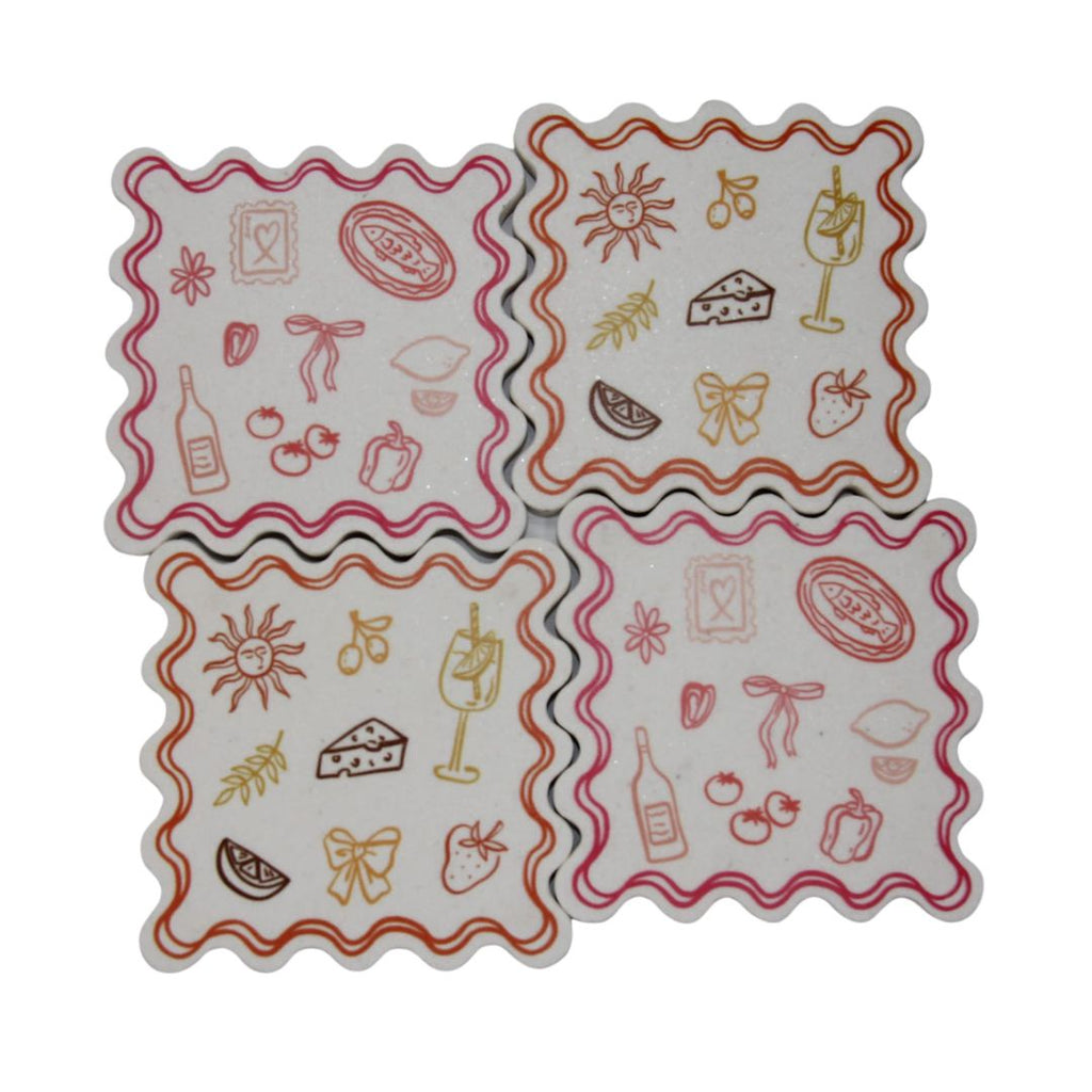 Coaster Set - Summer