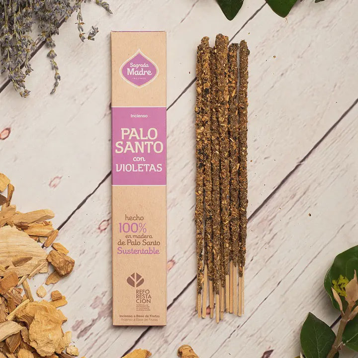Natural Incense - Palo Santo & Violet