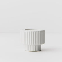 Single Candle Holder - Annix White