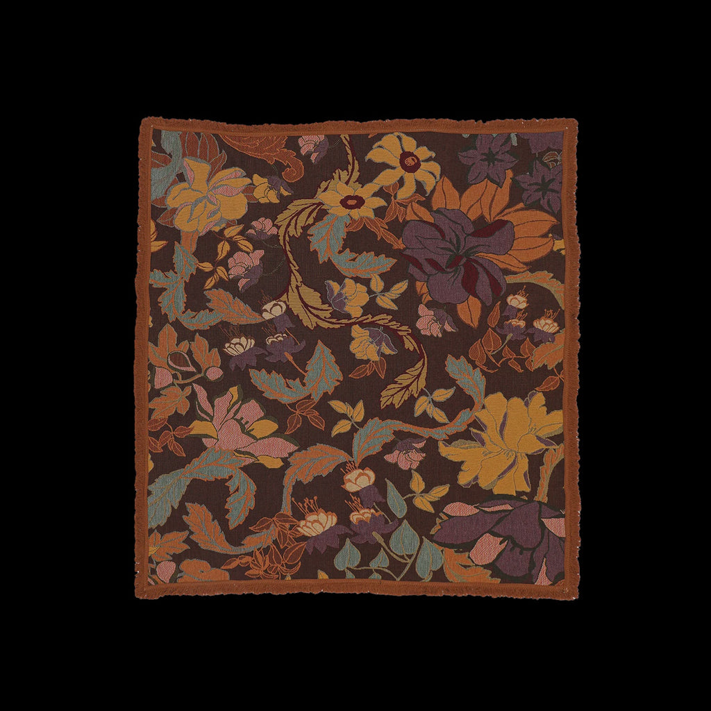 Flora Throw - Plum