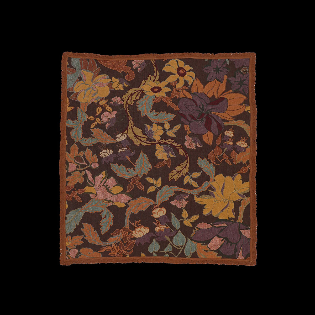Flora Throw - Plum