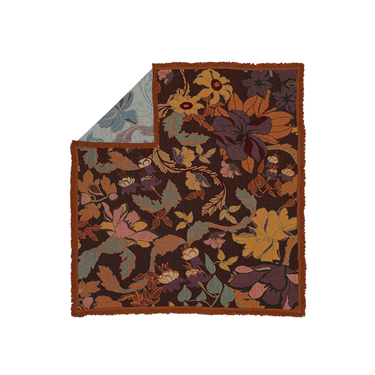 Flora Throw - Plum