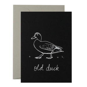 Card - Sketchy Old Duck