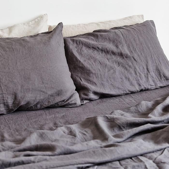 Fitted Sheet - Charcoal