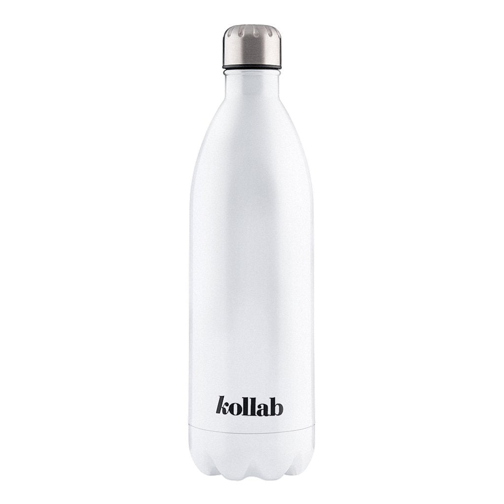 Flask - Shiny White 1 Litre