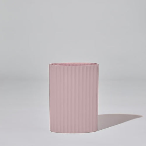 Ripple Oval Vase - Medium