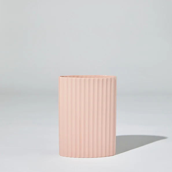 Ripple Oval Vase - Medium