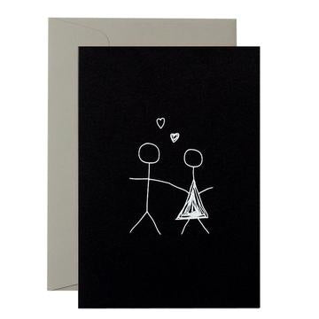 Card - Girl Boy Heart