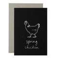 Card - Sketchy Spring Chicken