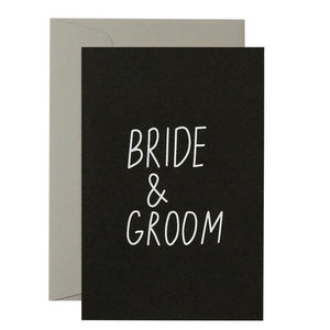 Card - Slim Bride & Groom