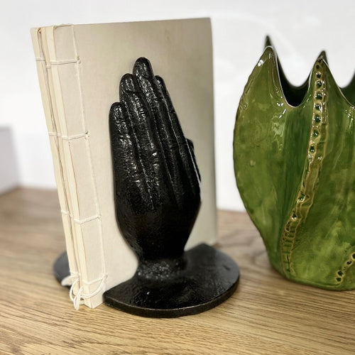 Prayer Bookends - Black Set Of 2