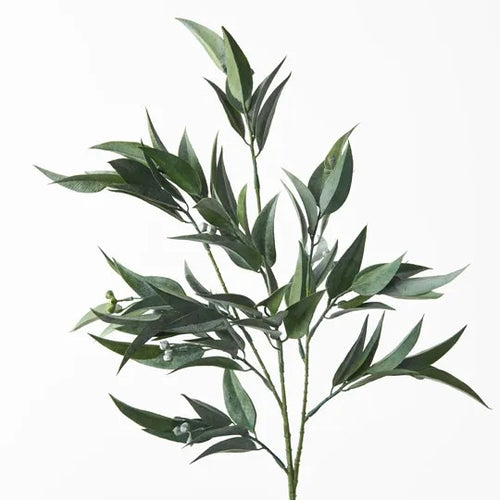 Eucalyptus Seed Pod Spray - Grey Green