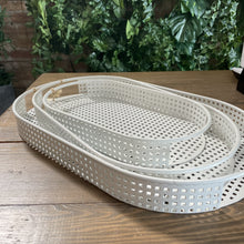 White Serving Trays