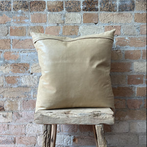 Leather Suede Cushion