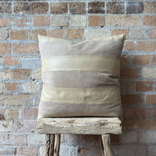 Leather Suede Cushion