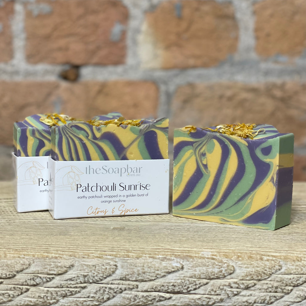 Soap Bar - Patchouli Sunrise