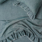 Flat Sheet - Spruce Ruffle