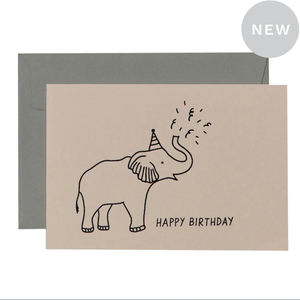 Card - Elephant Birthday