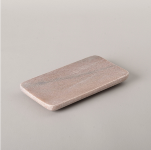 Soap Dish - Pink Marble