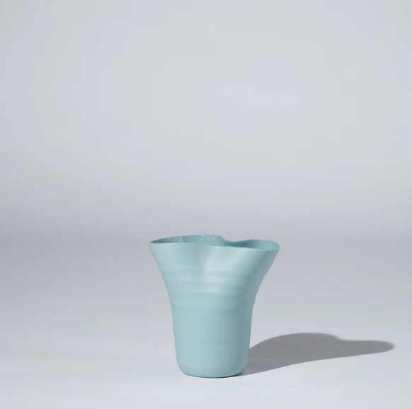 Cloud Sunday Vase - Blue