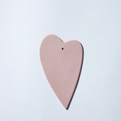 Heart Decoration - Icy Pink