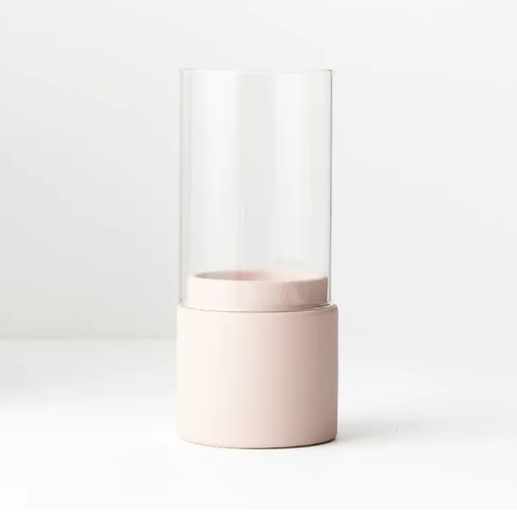 Candle Holder Lindic - Light Pink