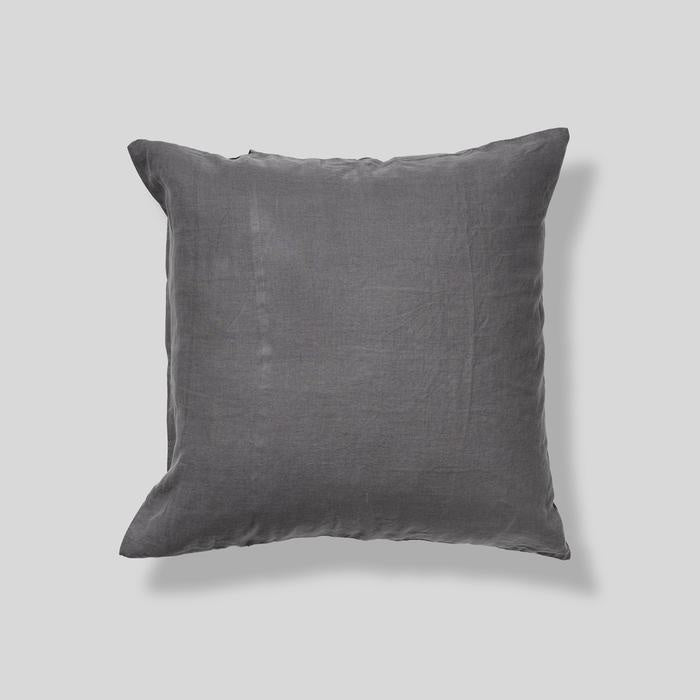 European Pillowcase Set - Charcoal