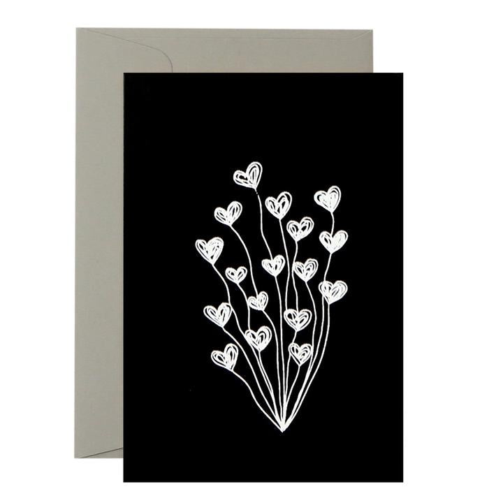Card - Heart Balloons