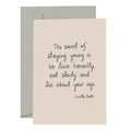 Card - Ball Quote