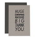 Card - Huge Thank You