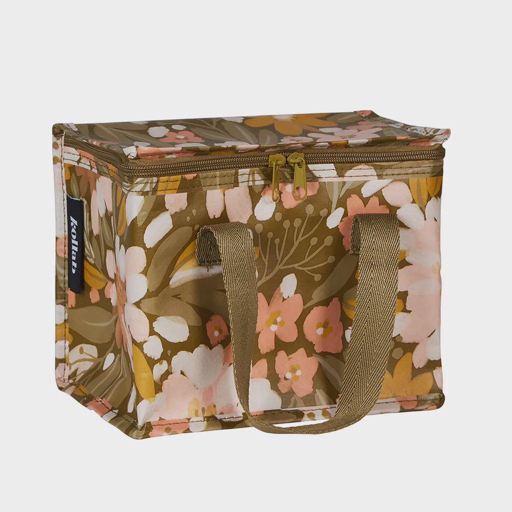 Lunch Bag - Khaki Floral
