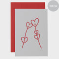 Card - Heart Flowers