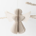 Alaska Hanging Paper Angels - Eggshell