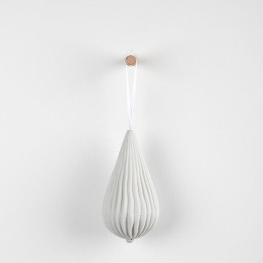 Alaska Hanging Porcelain Teardrop - Mist